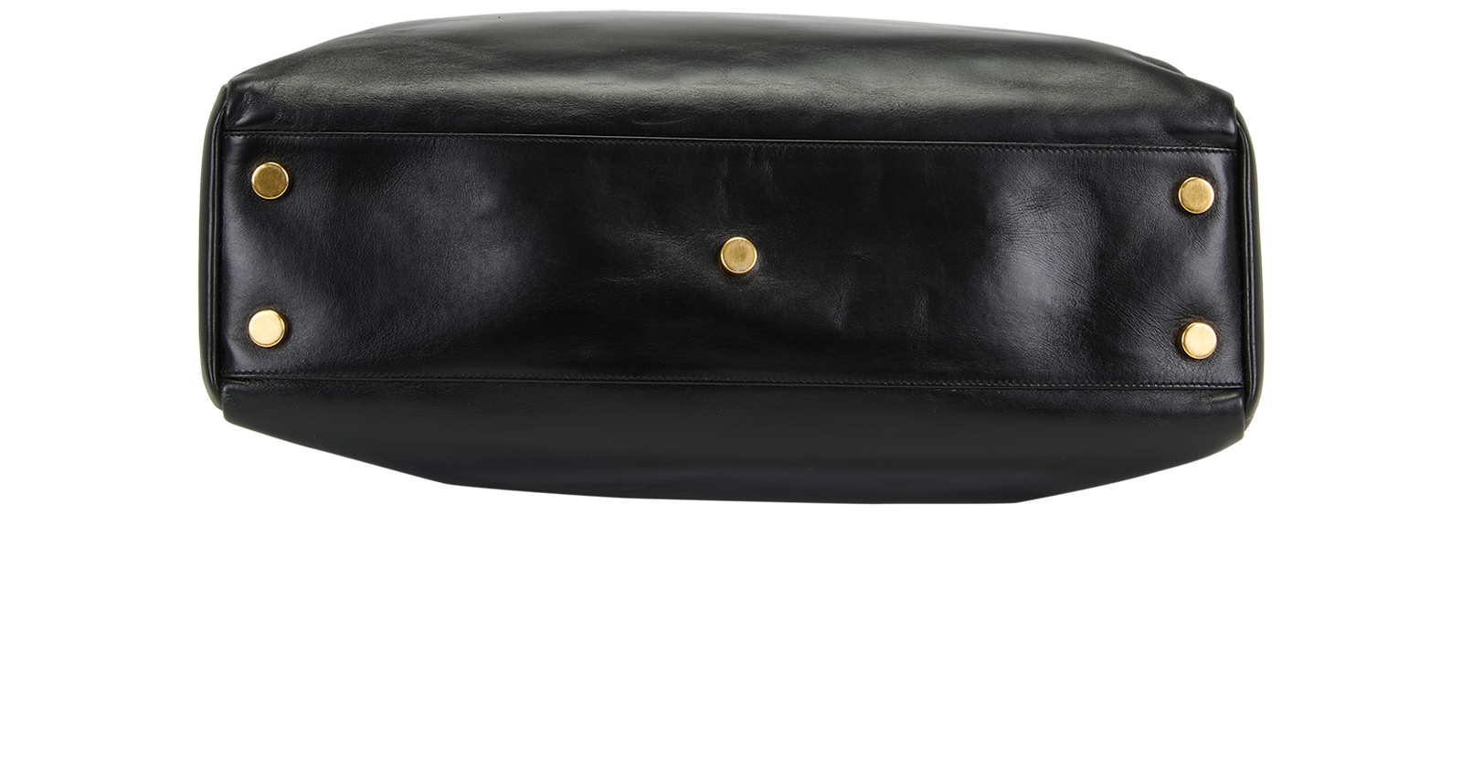 Shopping Tote, &pound;695, Handbags, Black, Leather, Top view